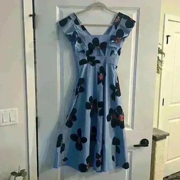 Kate Spade Grand Flora MIDI Dress Size - 0 - Picture 3 of 7